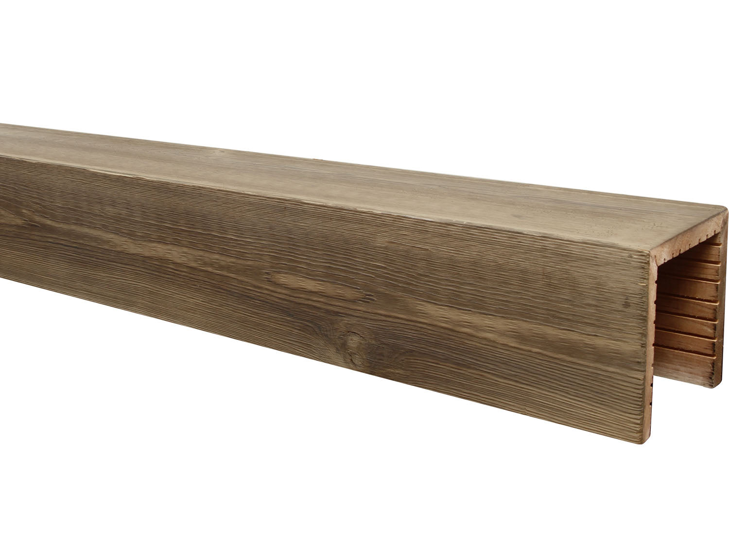 Wire Brushed Wood Beams