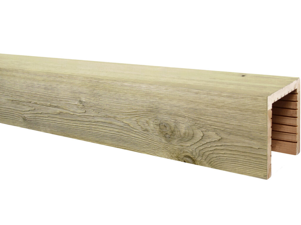 Wire Brushed Wood Beams - Image 12
