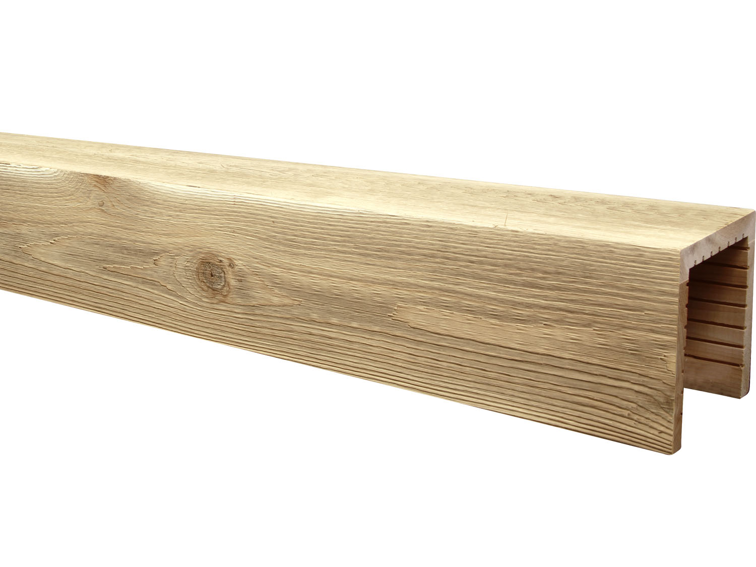 Wire Brushed Wood Beams