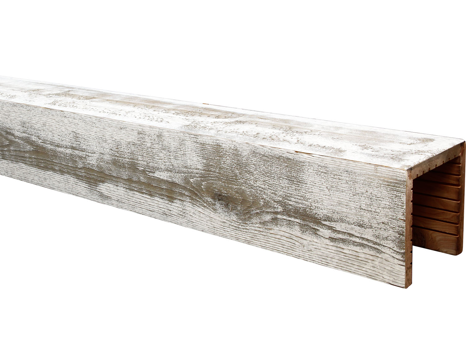 Wire Brushed Wood Beams