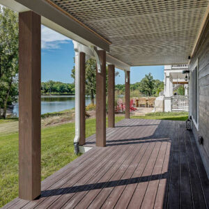 Wire Brushed Wood Beams
