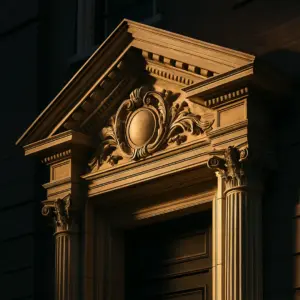 window and door pediments