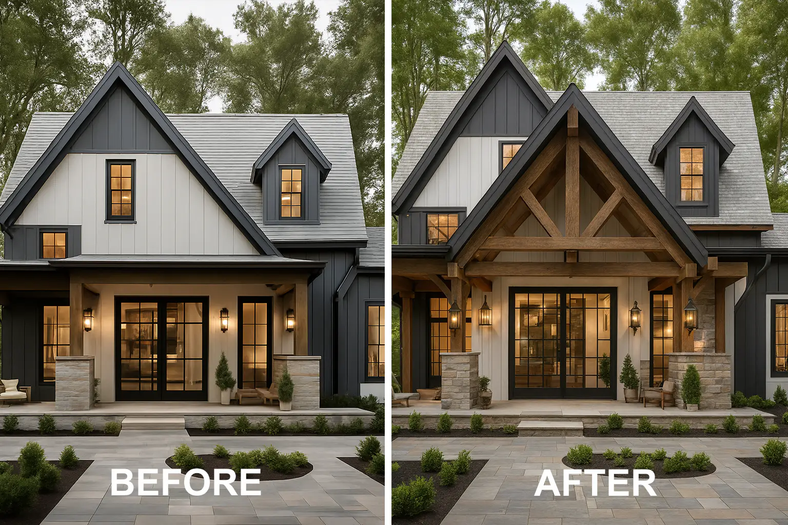 outdoor exterior corbels